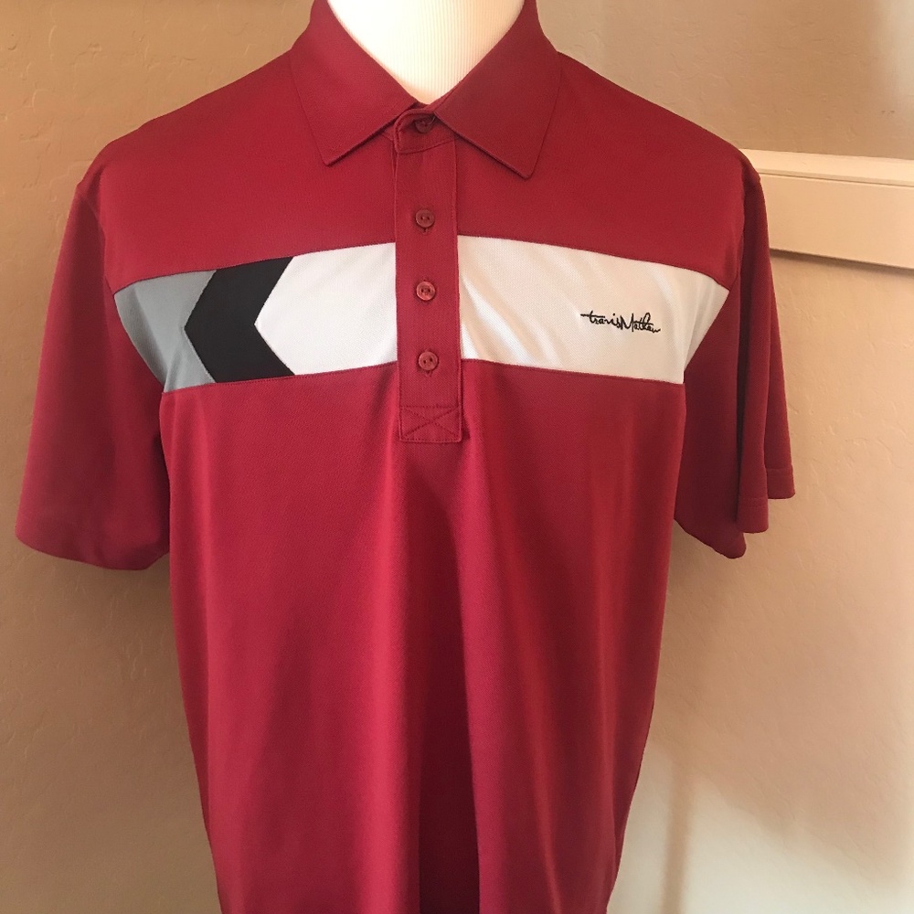 Travis Mathew Mens Golf Polo Shirt Size XL